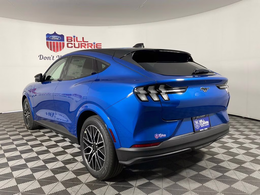 2026 Blue Ford Mustang Mach-E Premium RWD SUV