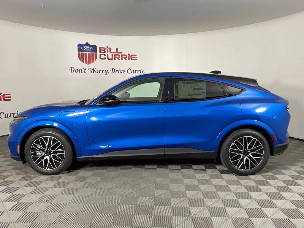 2026 Blue Ford Mustang Mach-E Premium RWD SUV