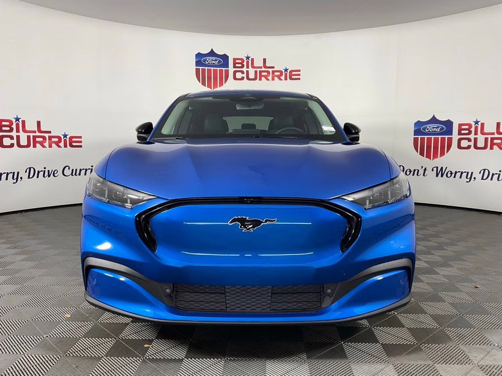 2026 Blue Ford Mustang Mach-E Premium RWD SUV
