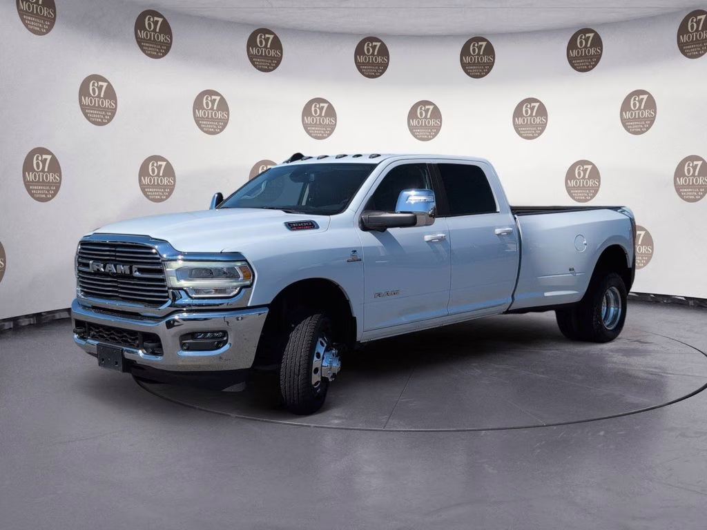 2024 Bright White Clearcoat Ram 3500 Laramie 4X4 Truck