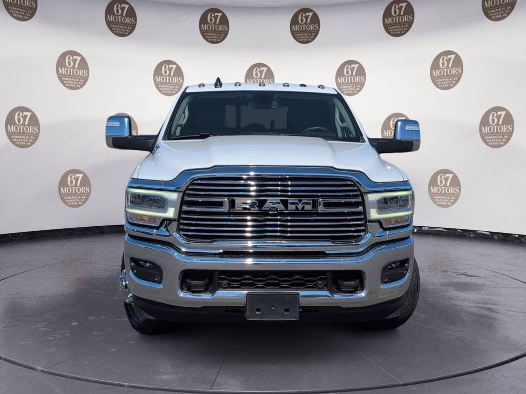 2024 Bright White Clearcoat Ram 3500 Laramie 4X4 Truck