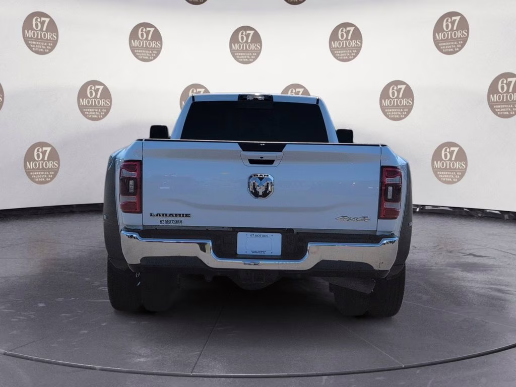 2024 Bright White Clearcoat Ram 3500 Laramie 4X4 Truck