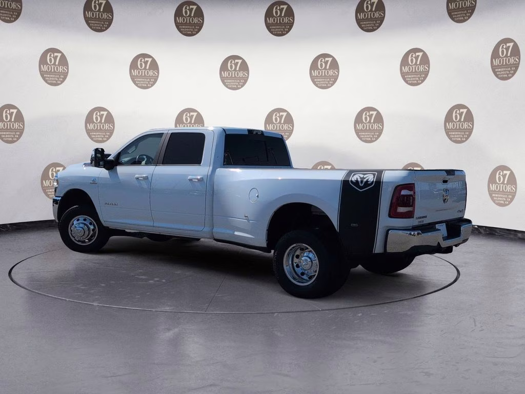 2024 Bright White Clearcoat Ram 3500 Laramie 4X4 Truck