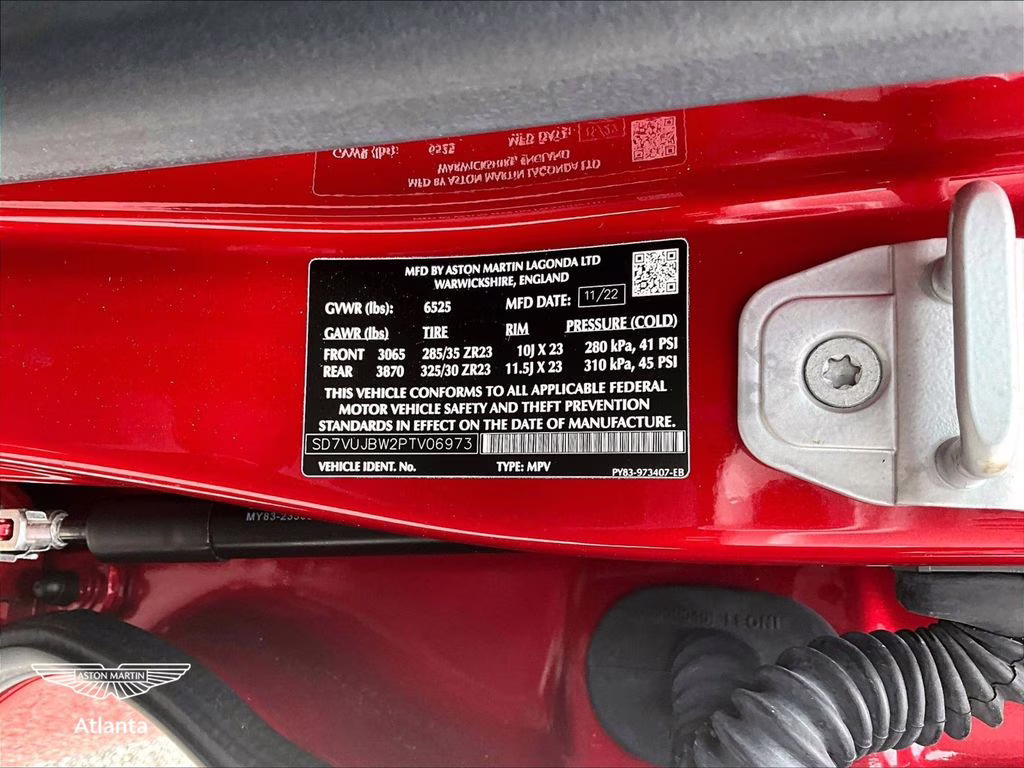 2023 Hyper Red Aston Martin DBX 707 AWD SUV