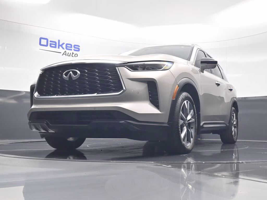 2025 Warm Titanium INFINITI QX60 LUXE FWD SUV