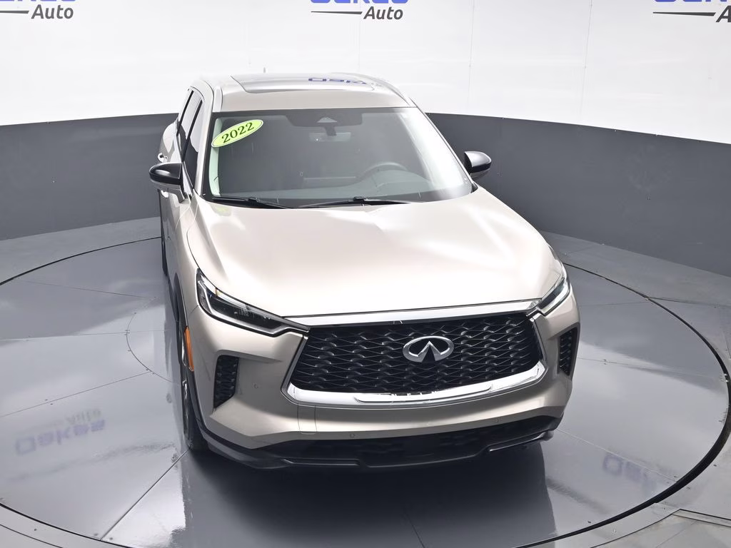 2025 Warm Titanium INFINITI QX60 LUXE FWD SUV
