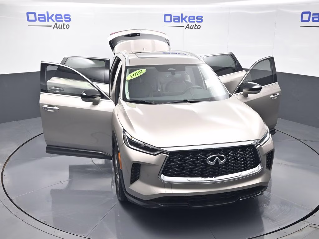 2025 Warm Titanium INFINITI QX60 LUXE FWD SUV