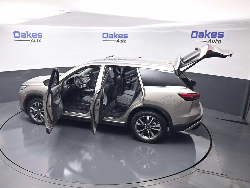 2025 Warm Titanium INFINITI QX60 LUXE FWD SUV