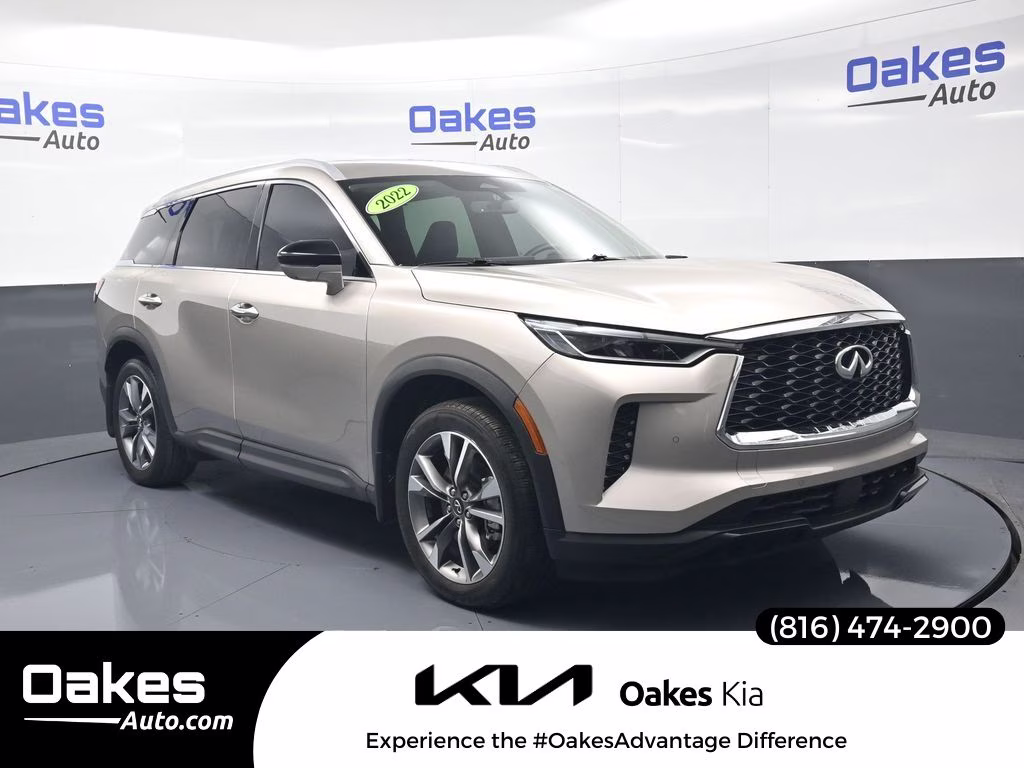 2025 Warm Titanium INFINITI QX60 LUXE FWD SUV