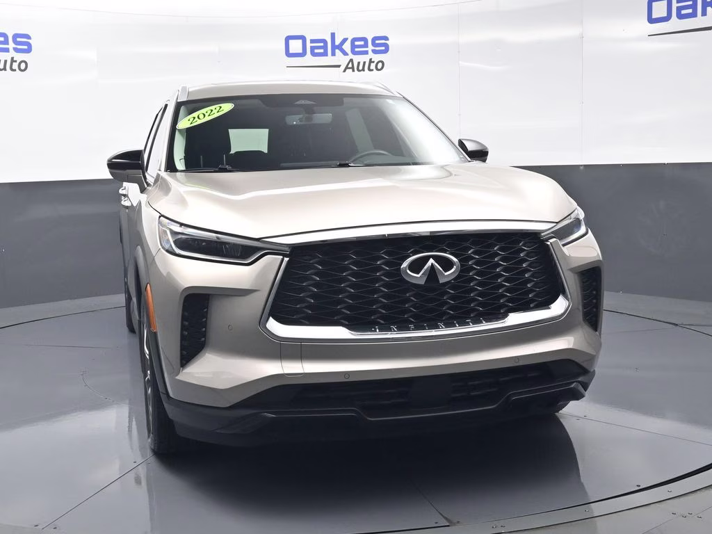 2025 Warm Titanium INFINITI QX60 LUXE FWD SUV