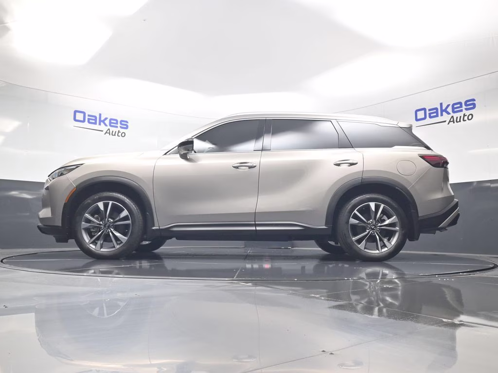 2025 Warm Titanium INFINITI QX60 LUXE FWD SUV