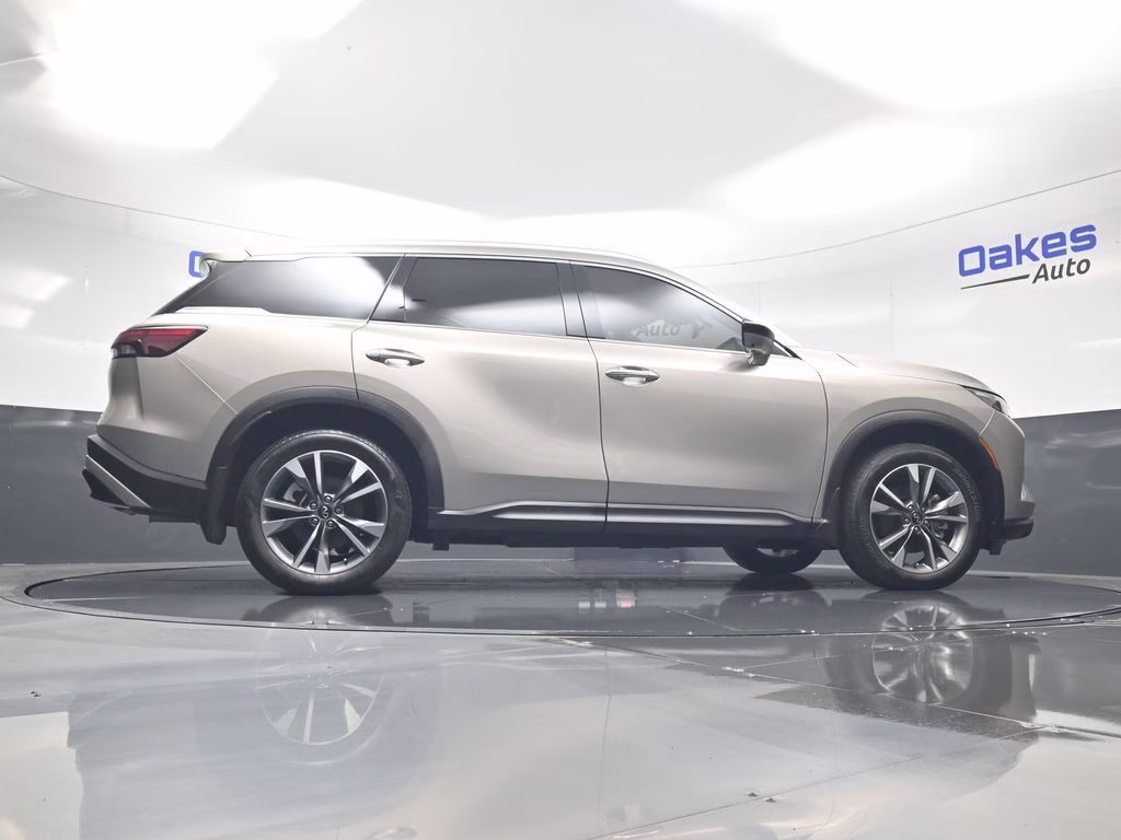 2025 Warm Titanium INFINITI QX60 LUXE FWD SUV