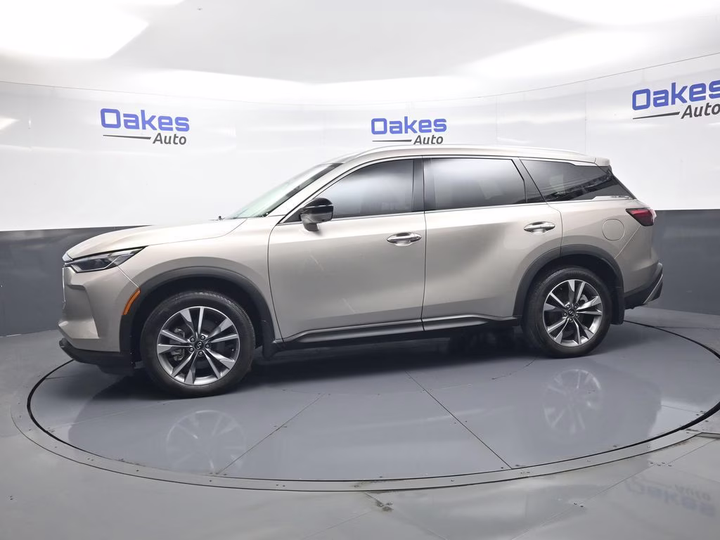 2025 Warm Titanium INFINITI QX60 LUXE FWD SUV