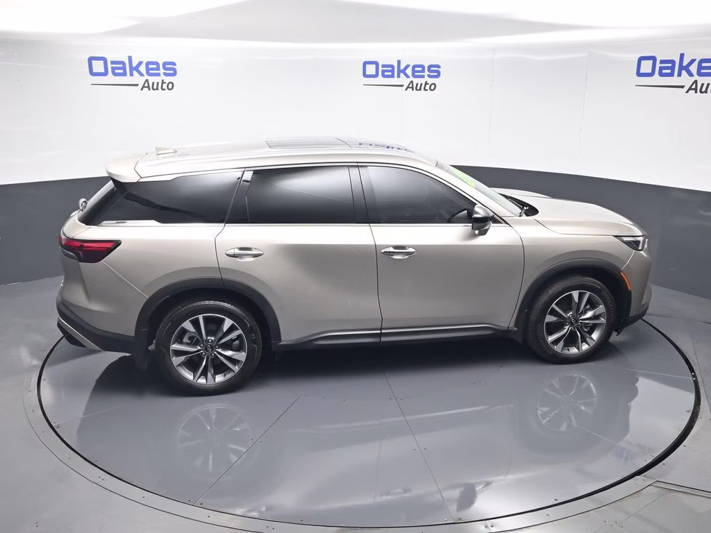 2025 Warm Titanium INFINITI QX60 LUXE FWD SUV