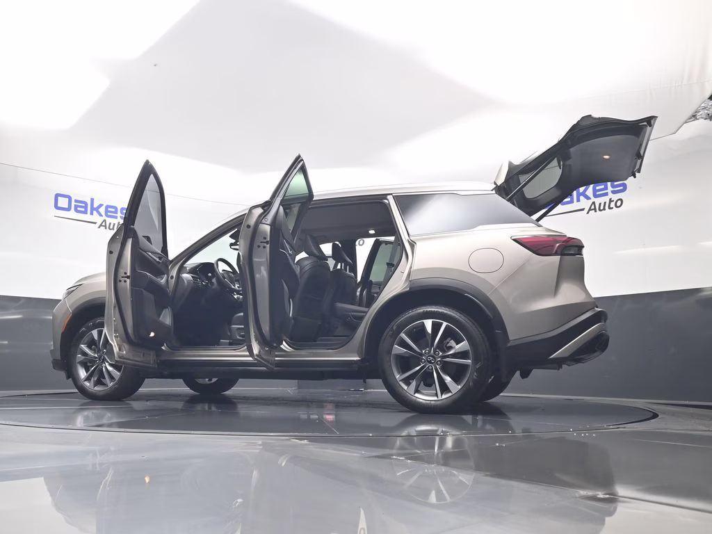 2025 Warm Titanium INFINITI QX60 LUXE FWD SUV