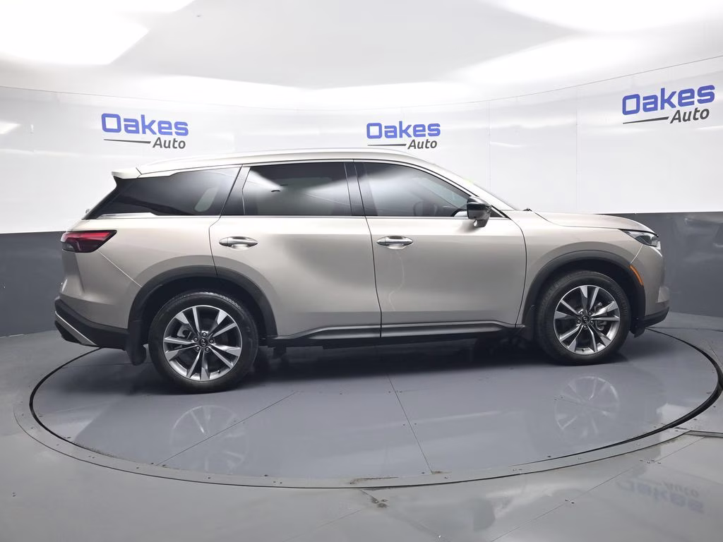 2025 Warm Titanium INFINITI QX60 LUXE FWD SUV