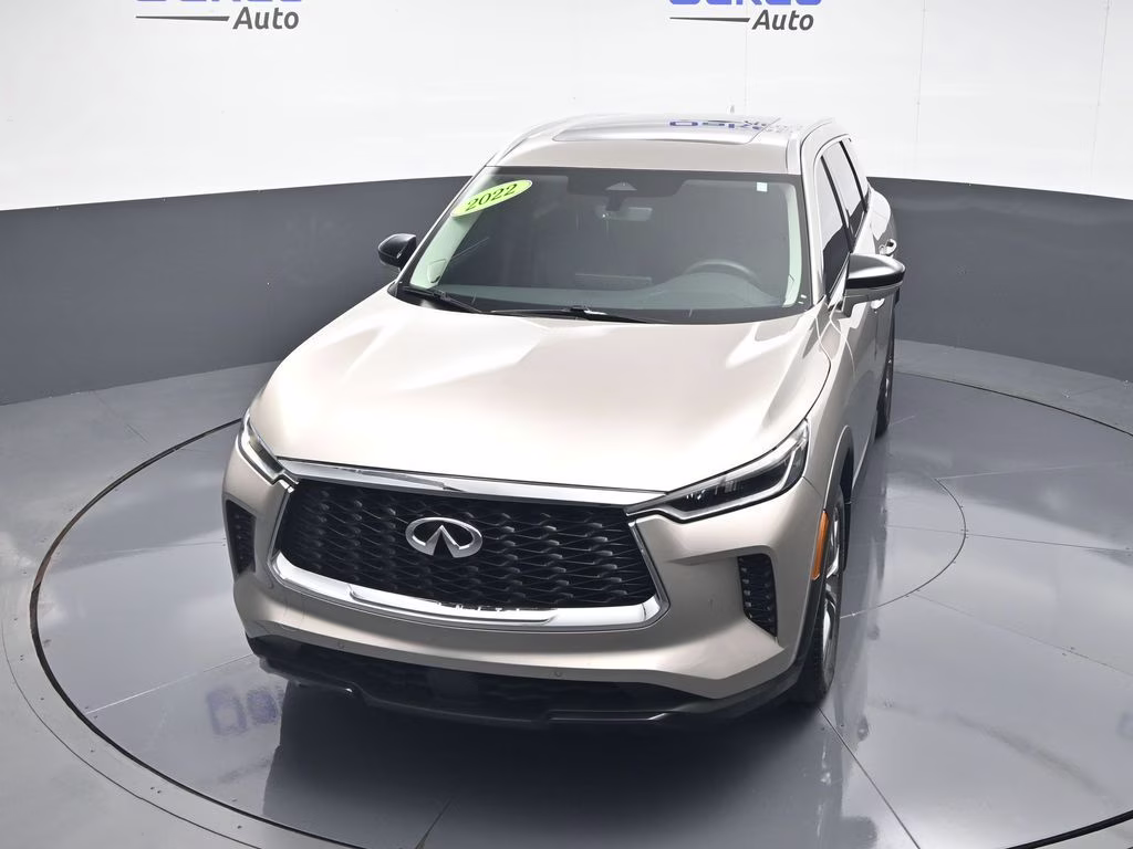2025 Warm Titanium INFINITI QX60 LUXE FWD SUV