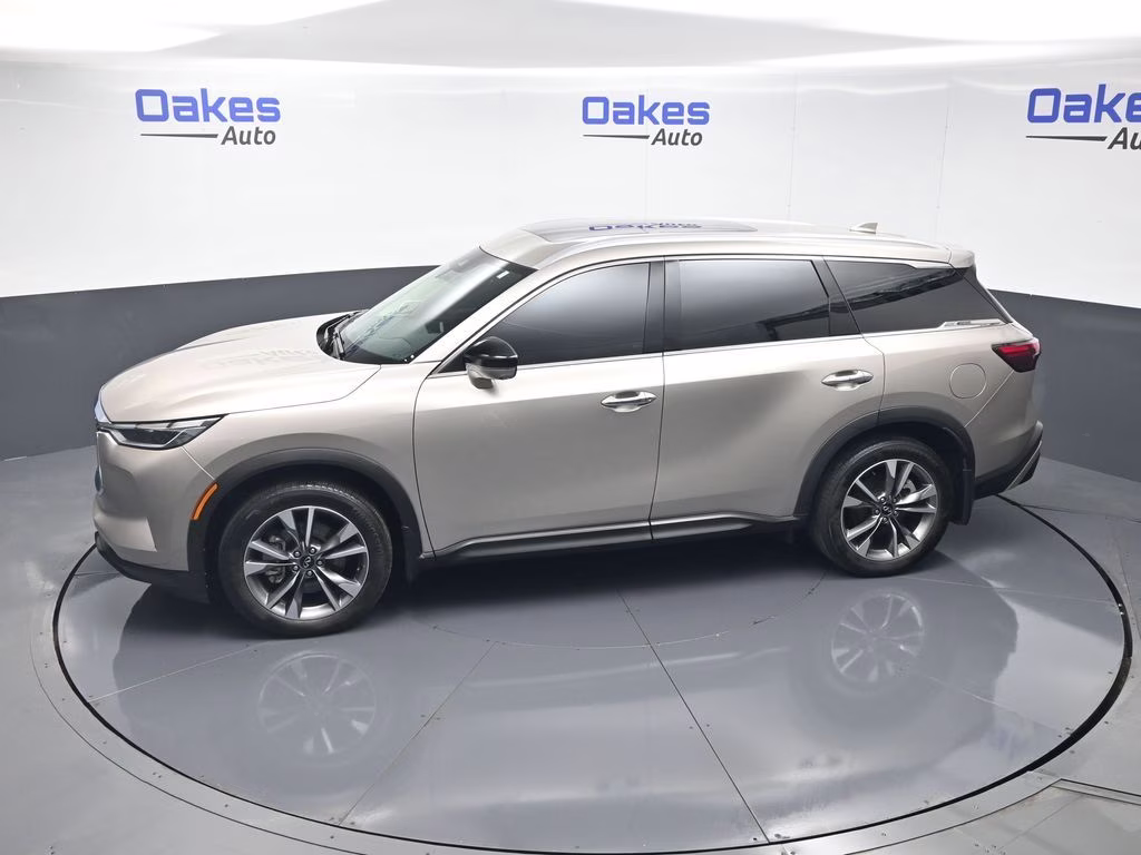 2025 Warm Titanium INFINITI QX60 LUXE FWD SUV