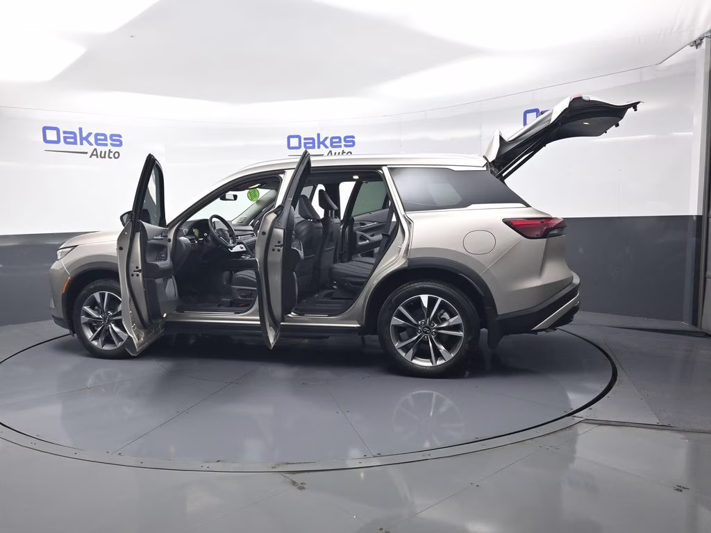 2025 Warm Titanium INFINITI QX60 LUXE FWD SUV