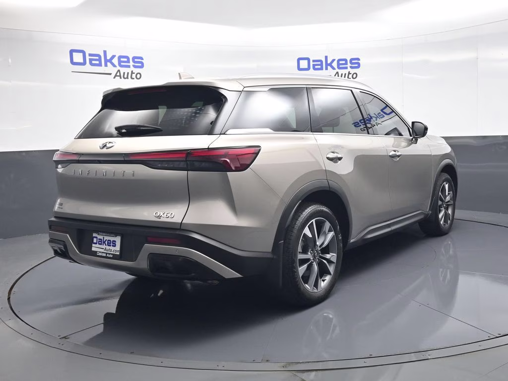 2025 Warm Titanium INFINITI QX60 LUXE FWD SUV