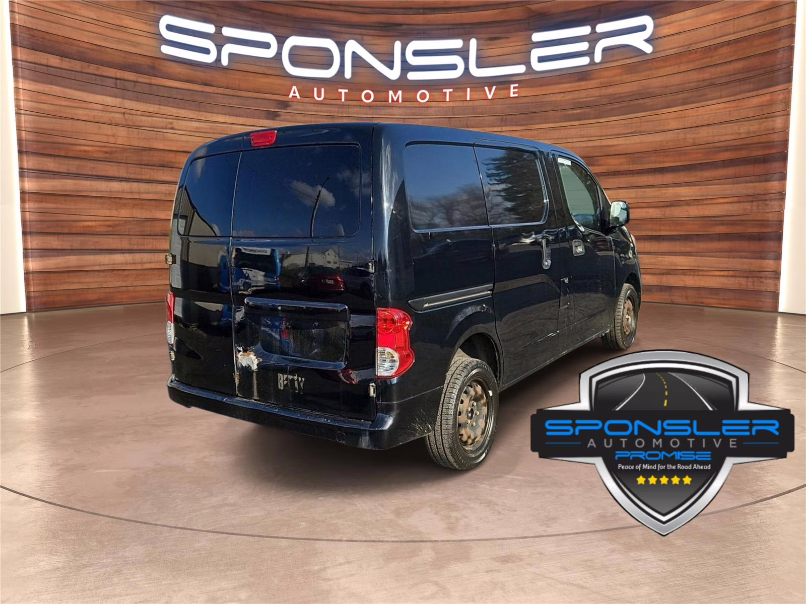 2014 Super Black Nissan NV200 SV FWD Van