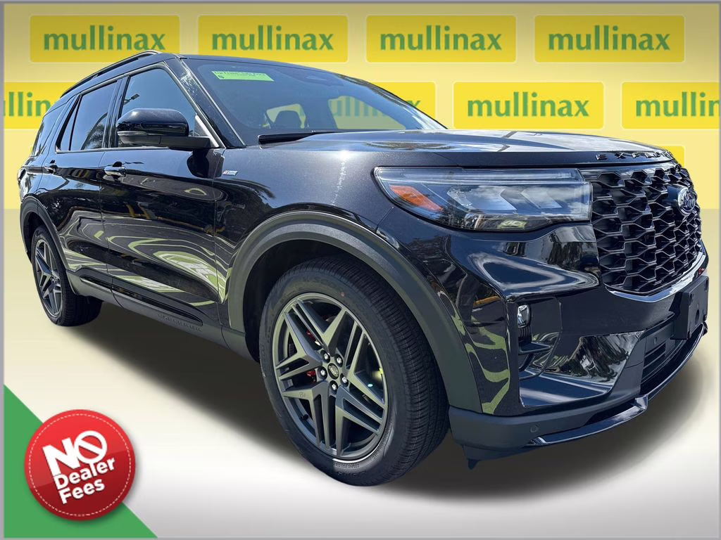 2026 Agate Black Metallic Ford Explorer ST-Line RWD SUV