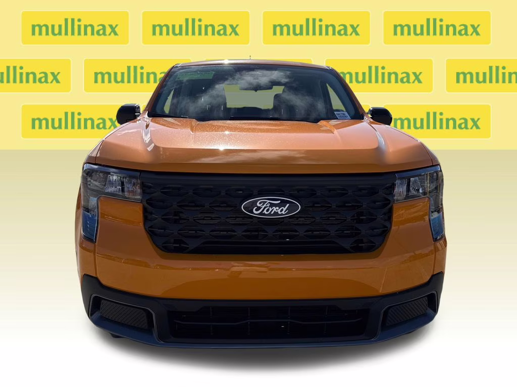 2026 Orange Fury Metallic Tri-Coat Ford Maverick XLT FWD Truck