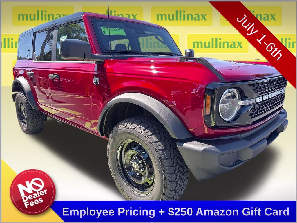 2026 Ruby Red Metallic Tinted Clearcoat Ford Bronco Big Bend 4X4 SUV
