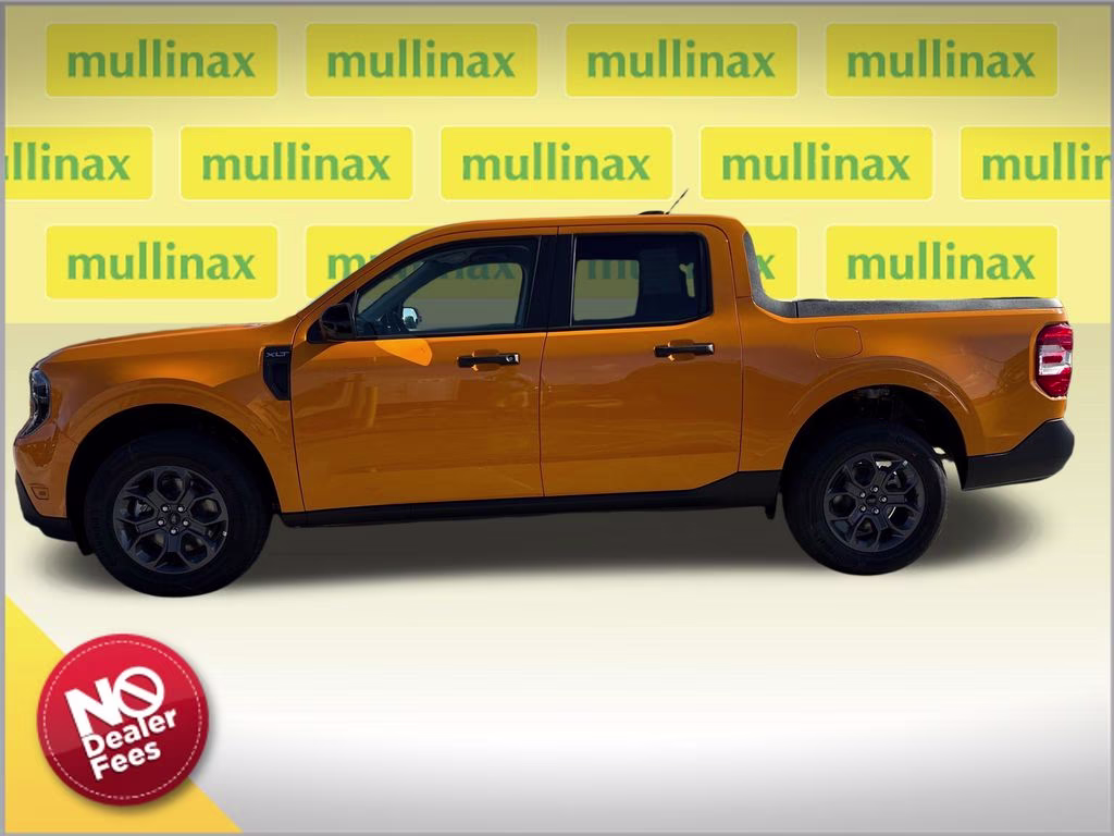 2026 Orange Fury Metallic Tri-Coat Ford Maverick XLT FWD Truck