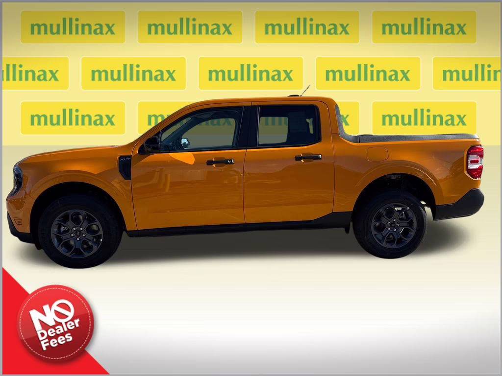 2026 Orange Fury Metallic Tri-Coat Ford Maverick XLT FWD Truck