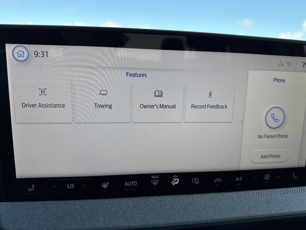 2026 Orange Fury Metallic Tri-Coat Ford Maverick XLT FWD Truck