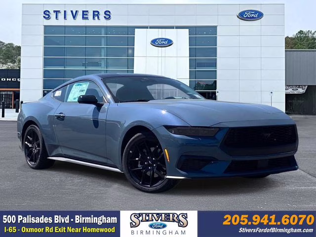 2026 Vapor Blue Ford Mustang EcoBoost RWD Coupe