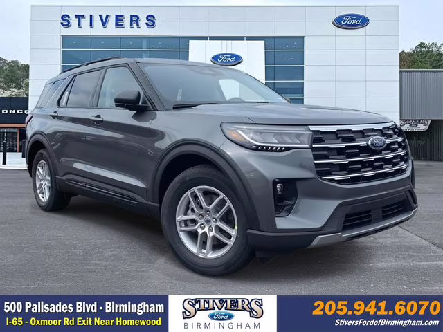 2026 Gray Metallic Ford Explorer Active RWD SUV