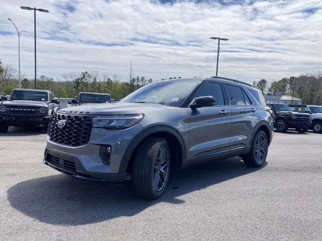 2026 Gray Metallic Ford Explorer ST-Line RWD SUV