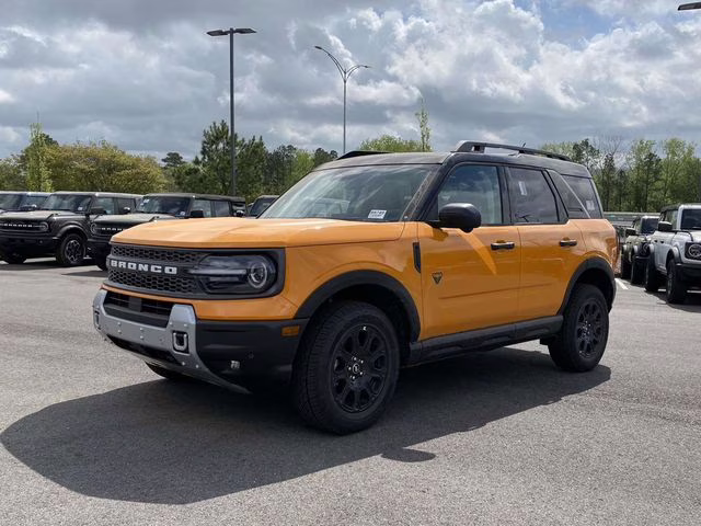 2026 Orange Fury Metallic Tri-Coat Ford Bronco Sport Badlands 4X4 SUV