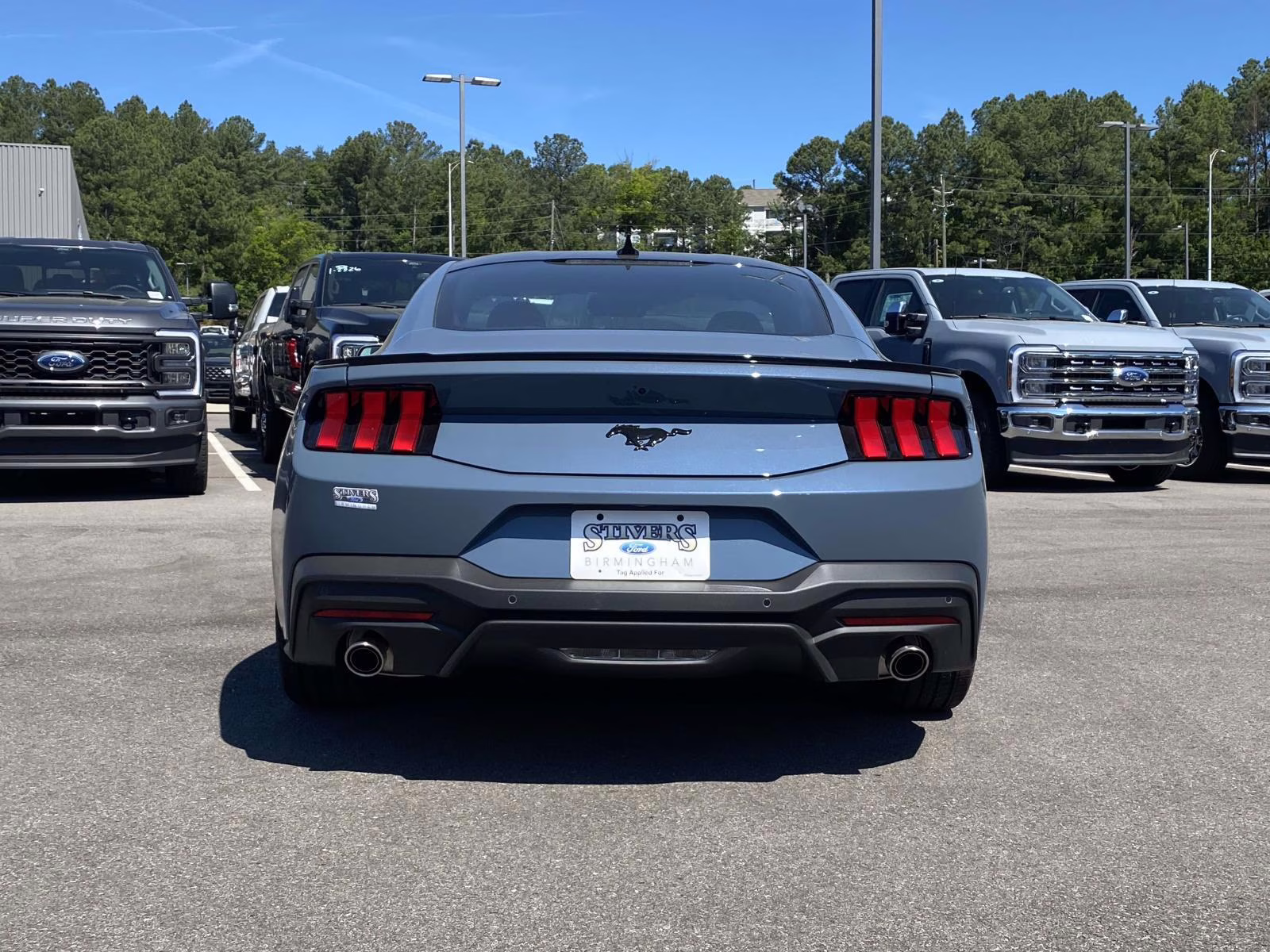 2026 Vapor Blue Ford Mustang EcoBoost RWD Coupe