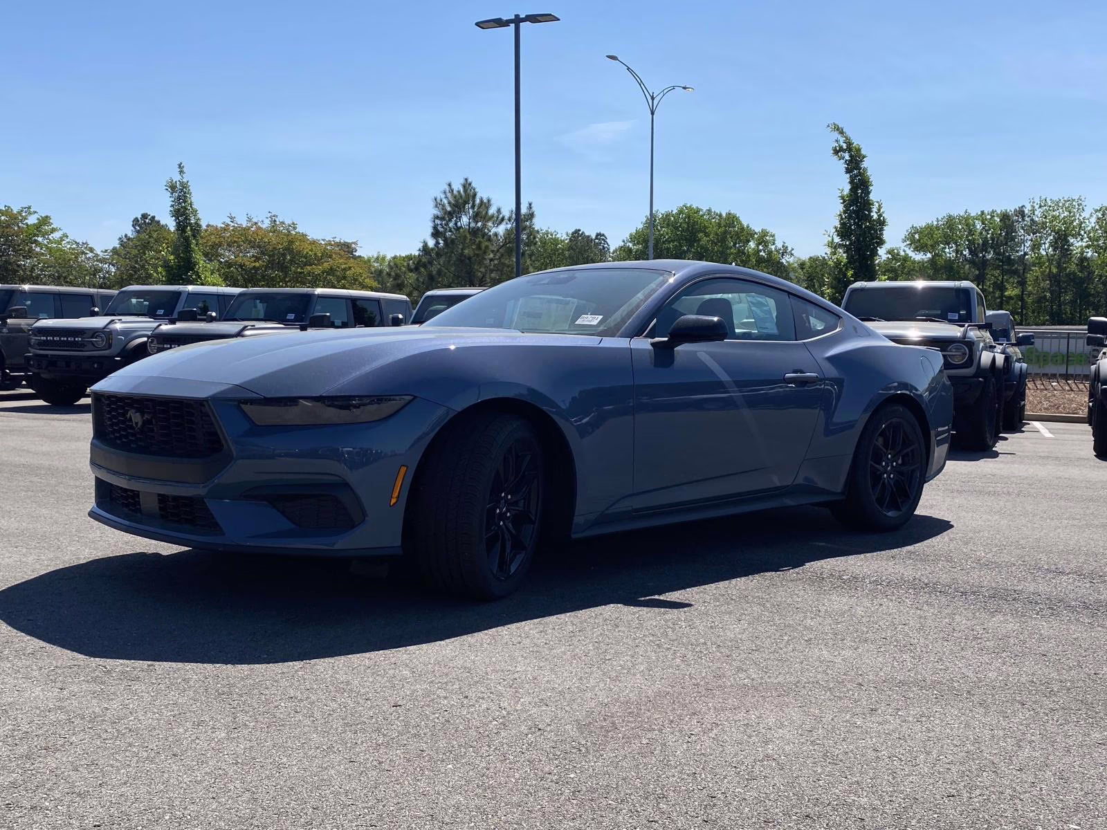 2026 Vapor Blue Ford Mustang EcoBoost RWD Coupe