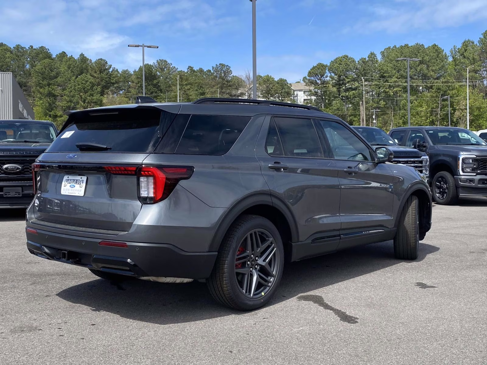 2026 Gray Metallic Ford Explorer ST-Line RWD SUV