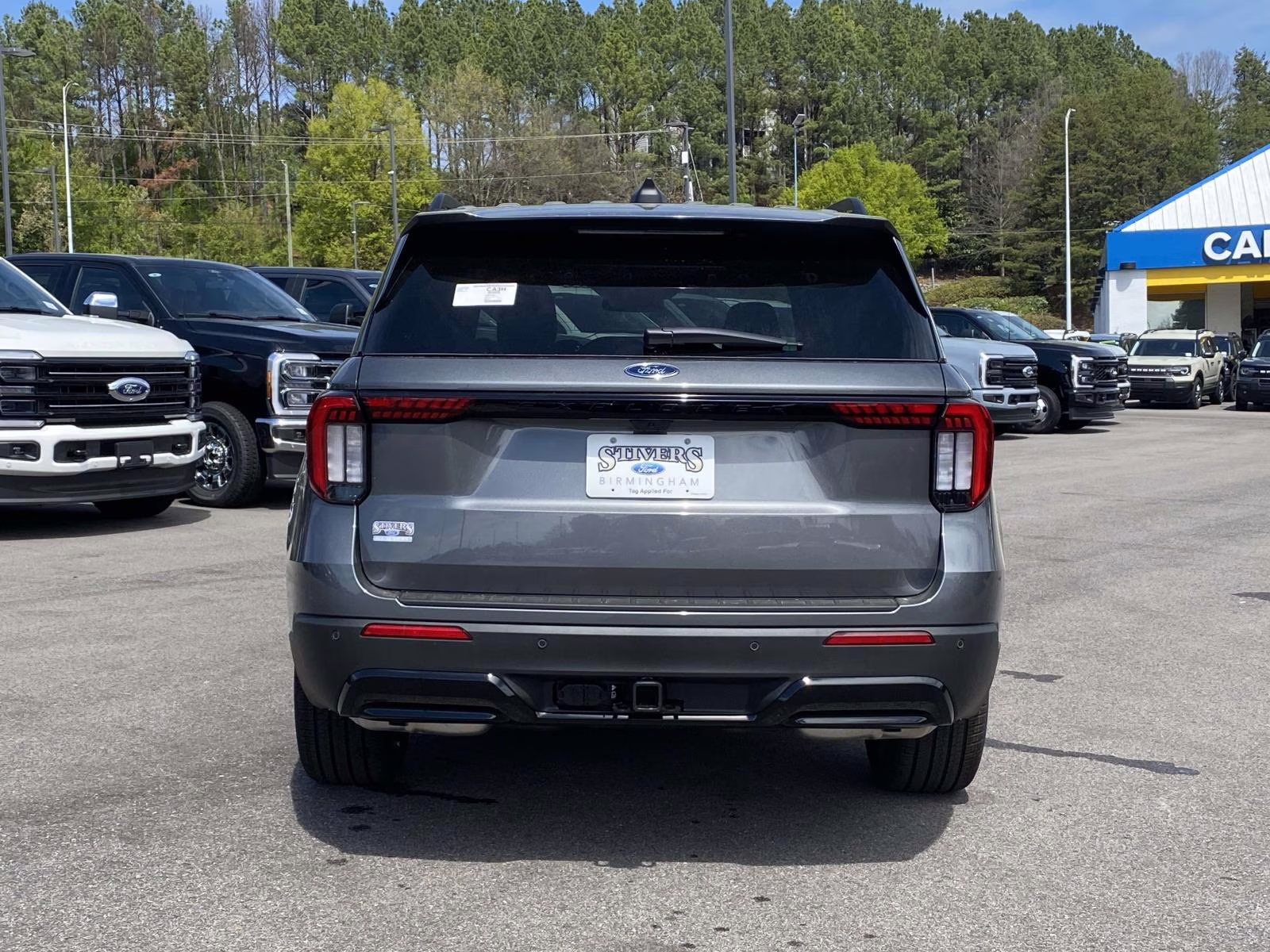2026 Gray Metallic Ford Explorer ST-Line RWD SUV