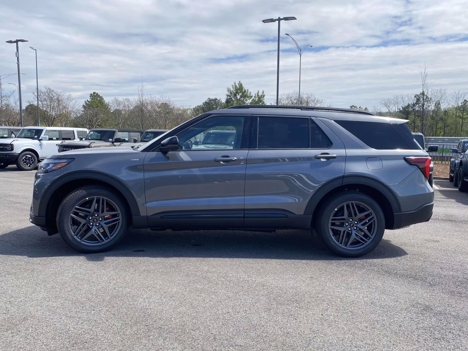 2026 Gray Metallic Ford Explorer ST-Line RWD SUV