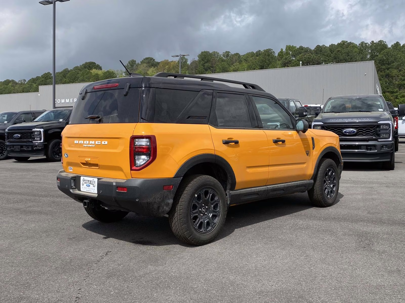 2026 Orange Fury Metallic Tri-Coat Ford Bronco Sport Badlands 4X4 SUV