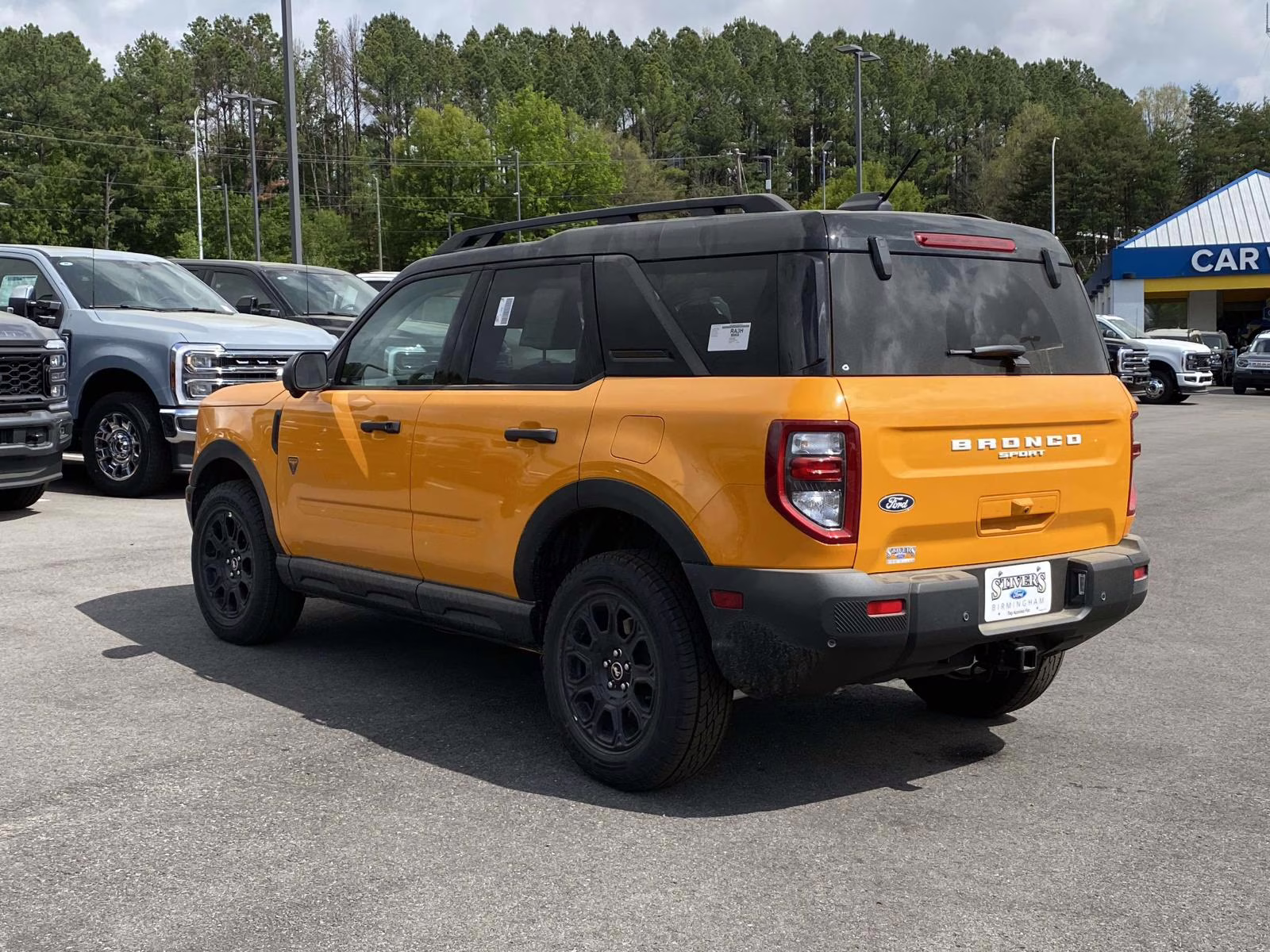 2026 Orange Fury Metallic Tri-Coat Ford Bronco Sport Badlands 4X4 SUV