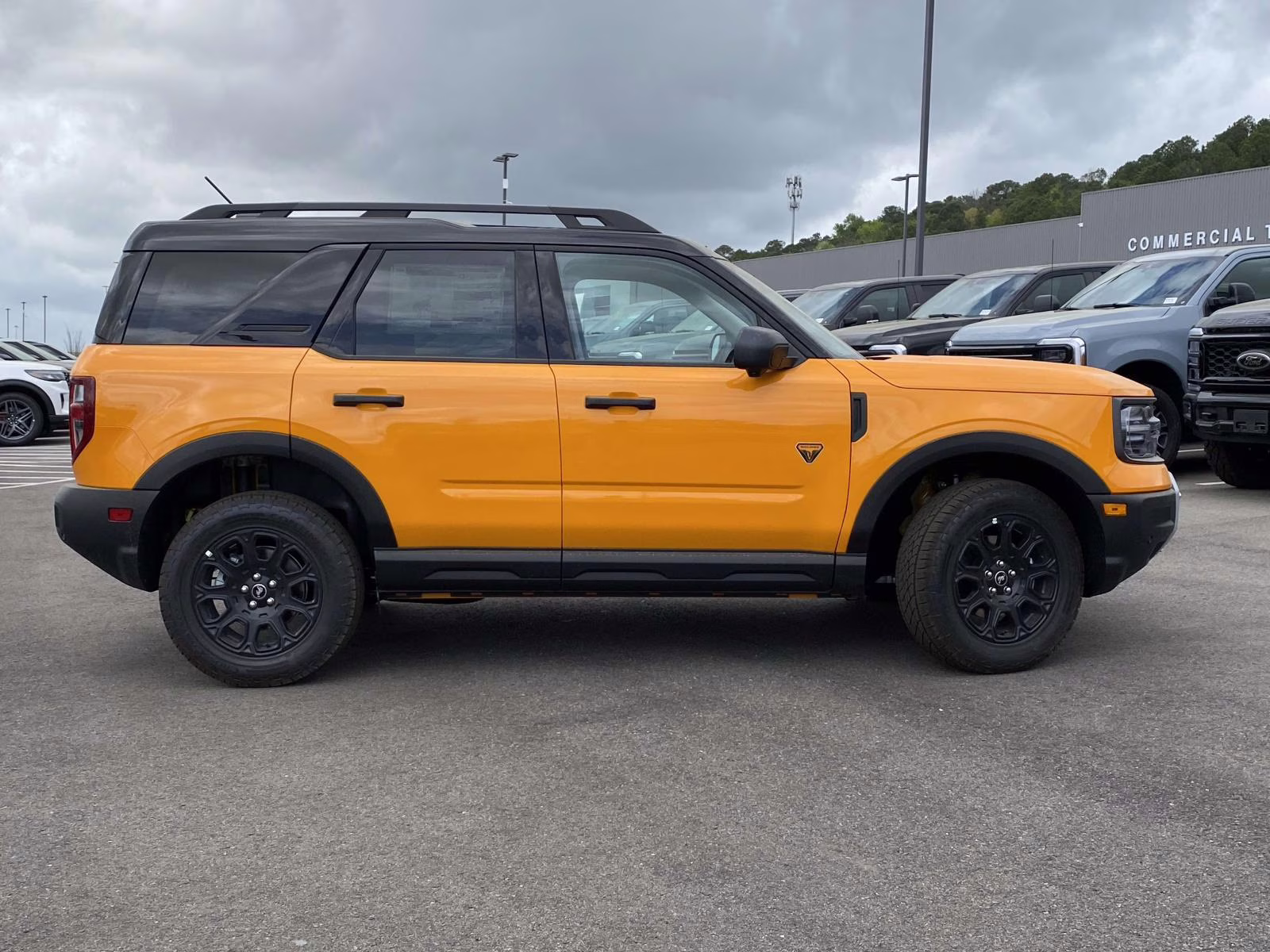 2026 Orange Fury Metallic Tri-Coat Ford Bronco Sport Badlands 4X4 SUV