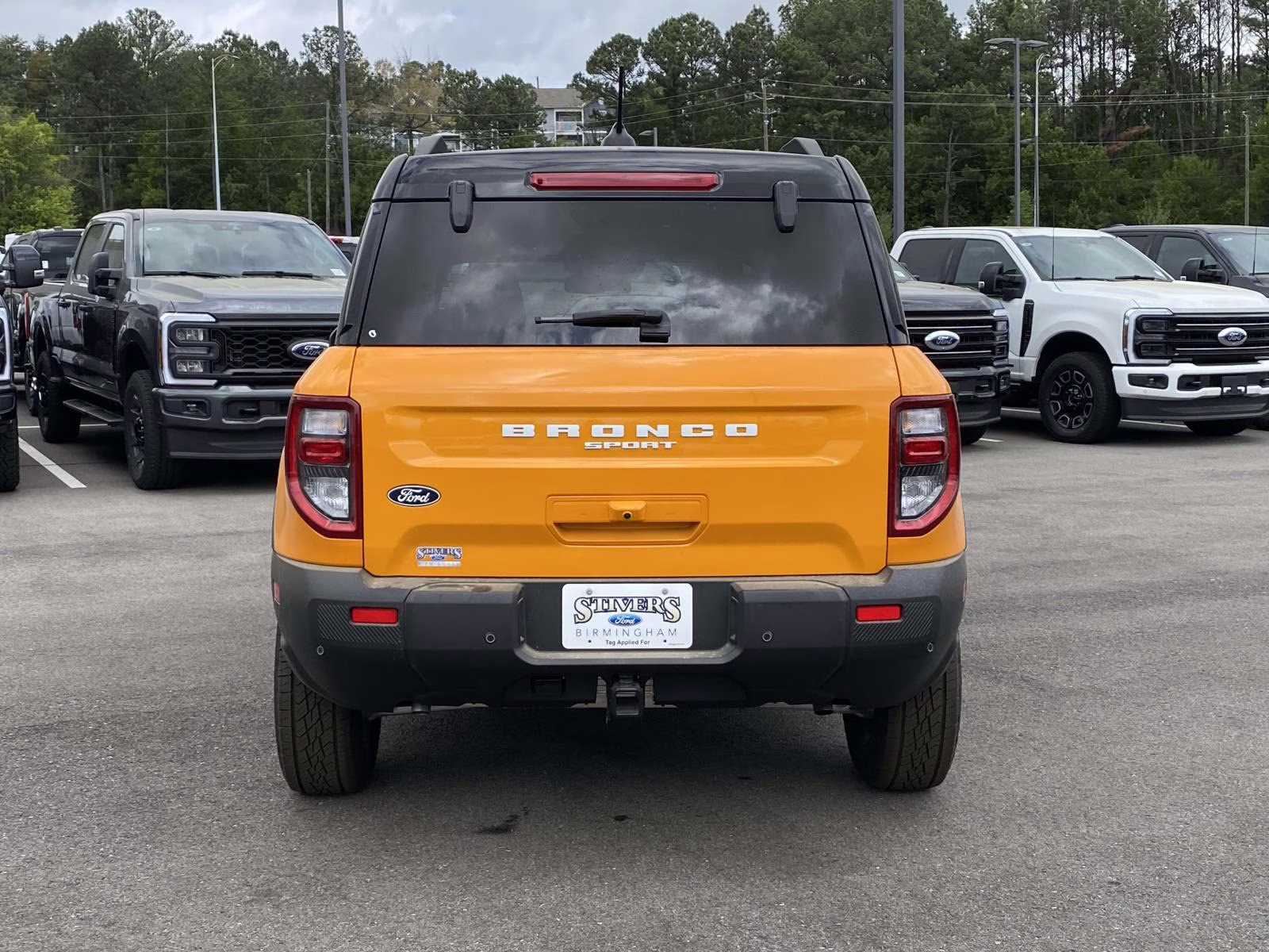 2026 Orange Fury Metallic Tri-Coat Ford Bronco Sport Badlands 4X4 SUV