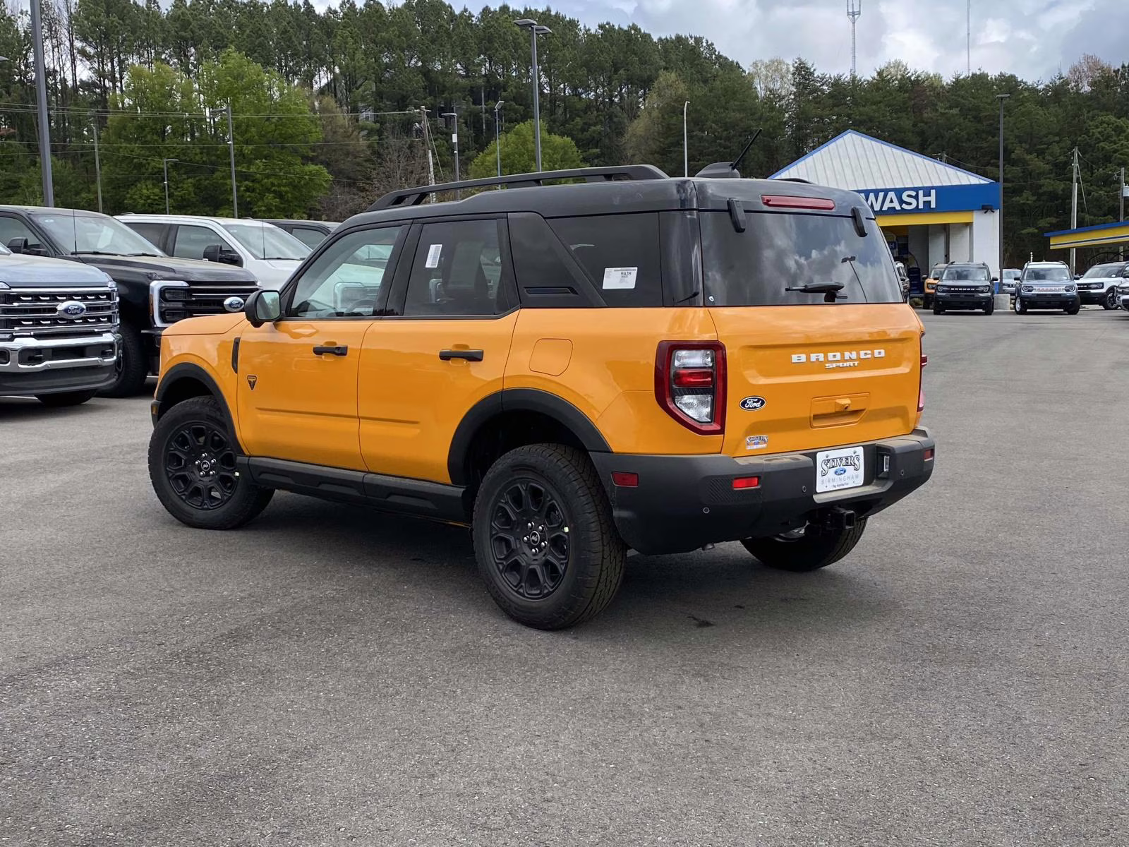 2026 Orange Fury Metallic Tri-Coat Ford Bronco Sport Badlands 4X4 SUV