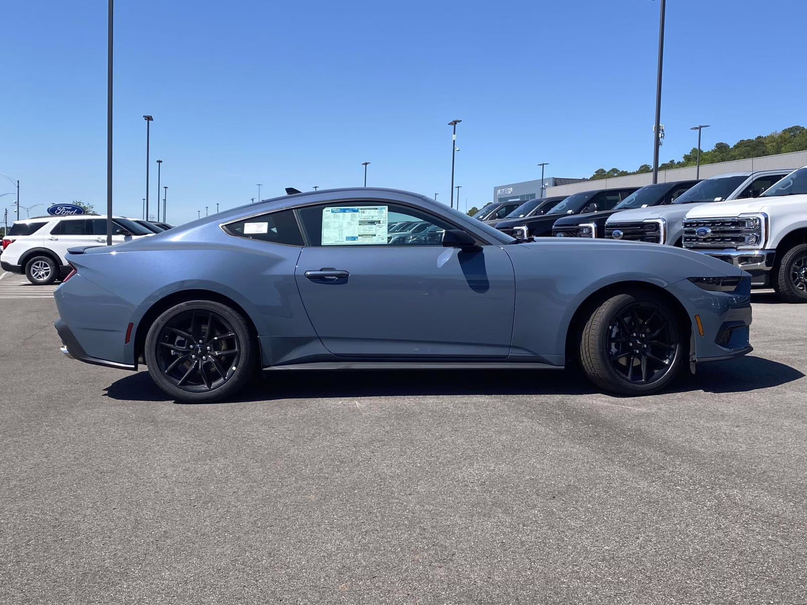 2026 Vapor Blue Ford Mustang EcoBoost RWD Coupe