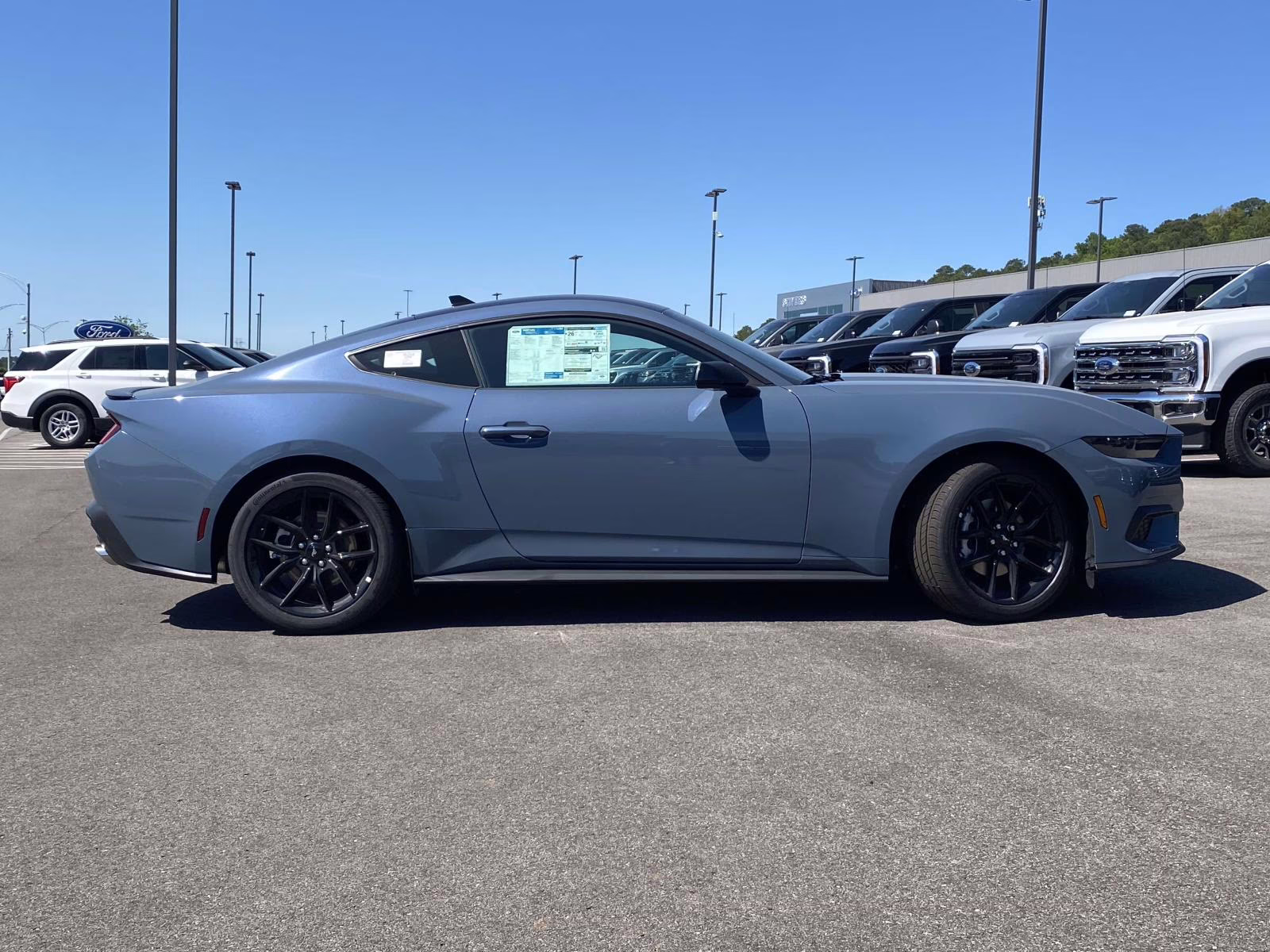 2026 Vapor Blue Ford Mustang EcoBoost RWD Coupe