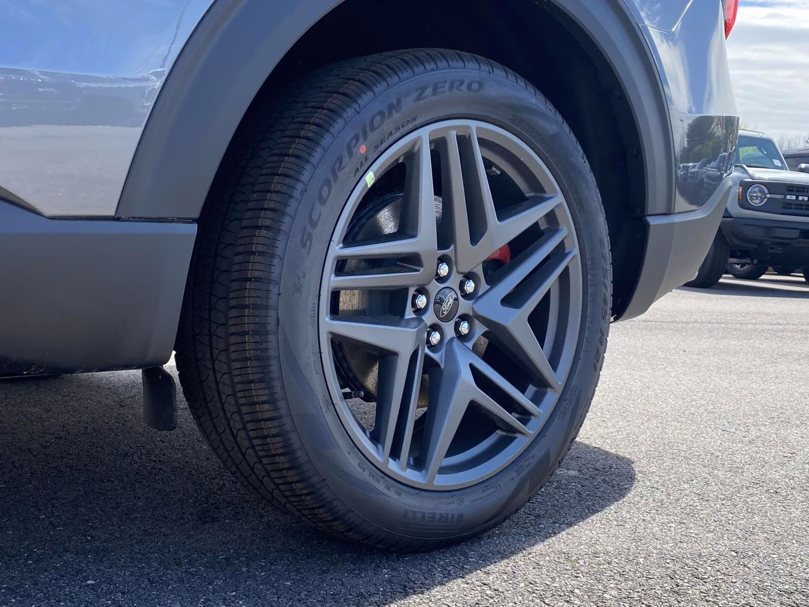 2026 Gray Metallic Ford Explorer ST-Line RWD SUV