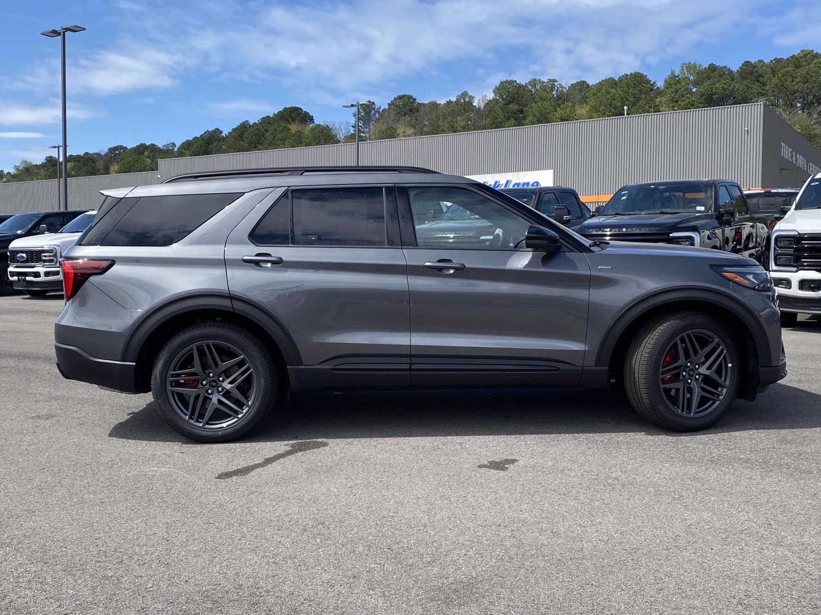 2026 Gray Metallic Ford Explorer ST-Line RWD SUV