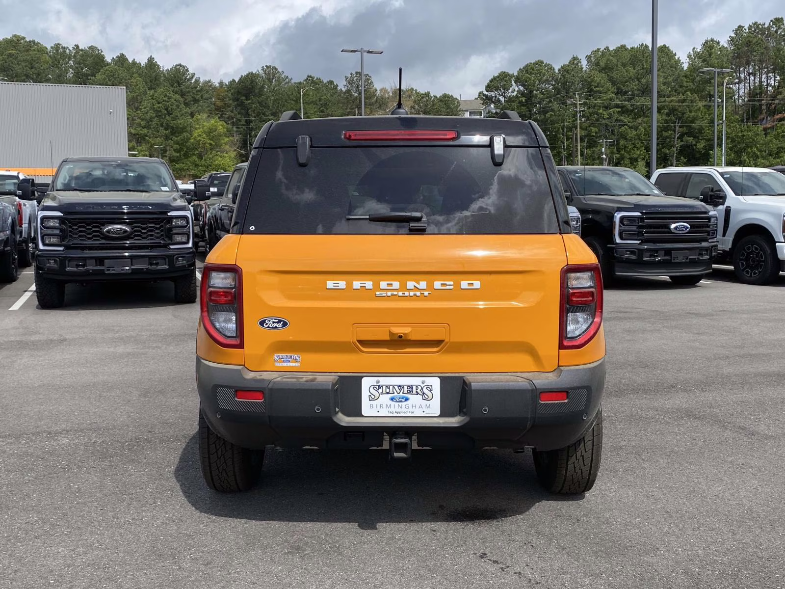 2026 Orange Fury Metallic Tri-Coat Ford Bronco Sport Badlands 4X4 SUV